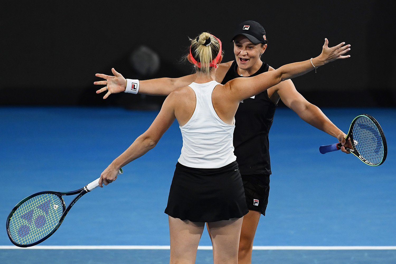Ash Barty and Storm Sanders win the Adelaide International women's doubles title