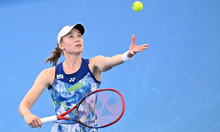 Elena Rybakina aims to build on her winning streak in Australia..