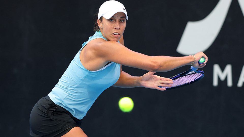 Madison Keys charges into the Adelaide International semifinals.